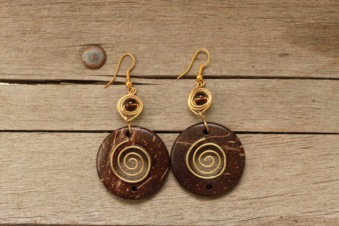 Coconut Earrings