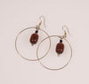 Amber Rings Earrings