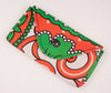 Lesso Clutch - Orange & Lime