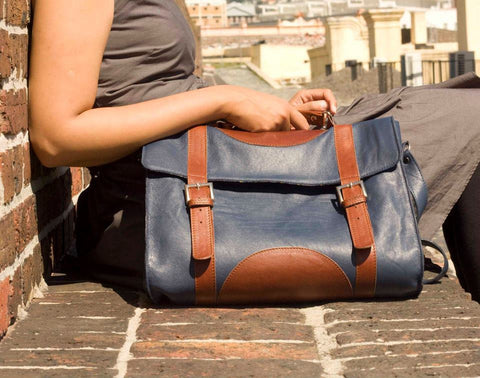 Leather Messenger Bag